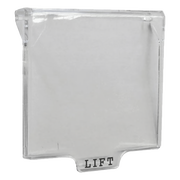 CUBIERTA PARA PULSADOR DE ALARMA RESISTENTE A LA INTEMPERIE INIM WCP0020. PULSADORES EC0020 / IC0020