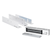 KIT PARA CONTROL DE ACCESO INCLUYE CHAPA MAGNÉTICA DE 600 LBS / MONTAJE EN Z Y L /  USO INTERIOR / CERTIFICACIÓN UL / COLOR PLATA
