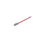 CABLE DE PARCHEO UTP CAT6A, CM/LSZH, DIAMETRO REDUCIDO (28AWG), COLOR ROJO, 4.57 METROS (15 PIES)