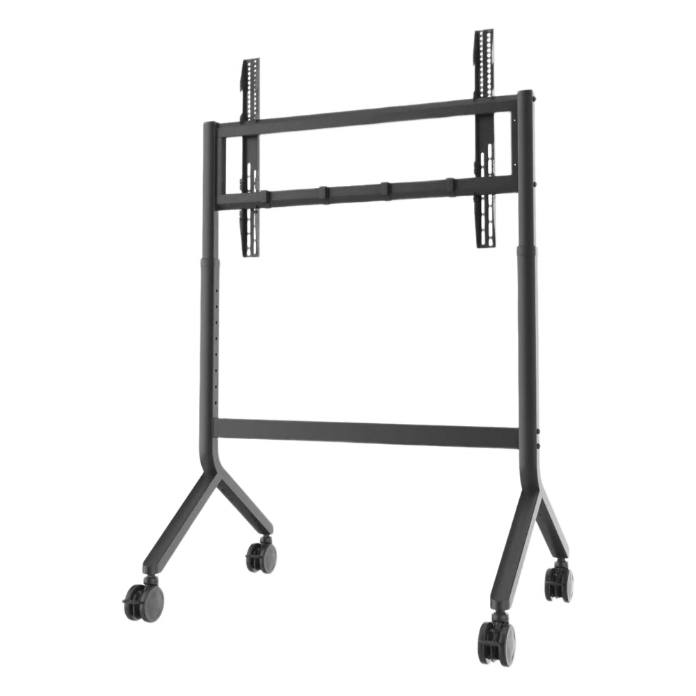 SOPORTE DE PANTALLA CON RUEDAS / COMPATIBLE CON MONITORES DE 55"A 90" / BASE PARA COLOCAR ACCESORIOS ADICIONALES / VESA 200*200 - 800*500/ CARGA MÁXIMA: 90.9KG (200LBS)