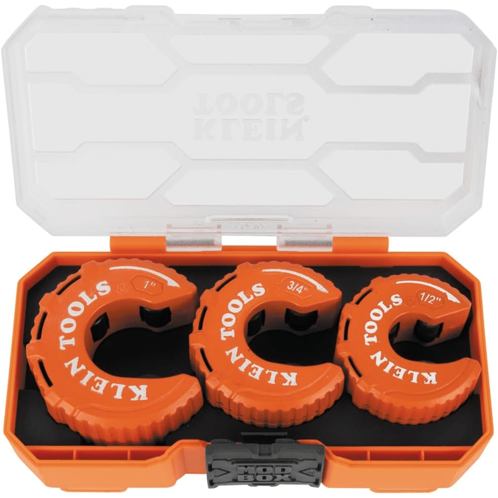 JUEGO DE 3 CORTADORES PARA TUBERÍA DE COBRE DE 1/2", 3/4" Y 1".-Ferreteria-KLEIN TOOLS-Bsai Seguridad & Controles