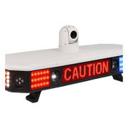 SISTEMA INTELIGENTE DE LUCES DE POLICÍA PL100 / 8 CÁMARAS HD AI / RECONOCIMIENTO FACIAL Y PLACAS / 4G/5G / SIRENA 100W / PANTALLA LED / CUMPLE GB 13954-2009