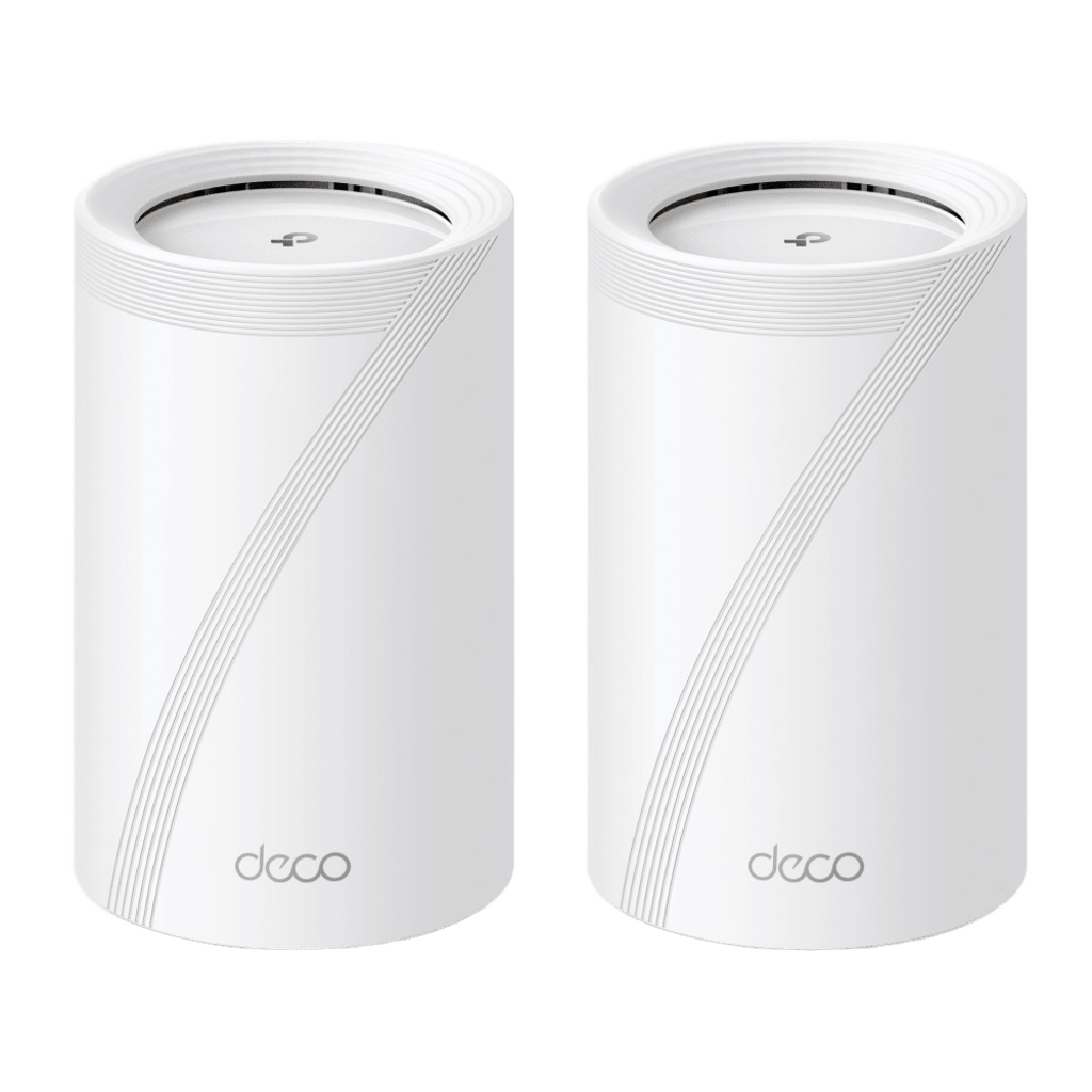 KIT 2 ROUTERS INALÁMBRICO MESH INTERIOR PARA HOGAR / TRIPLE BANDA WI-FI 7 BE9300 MBPS / 2 PUERTO 2.5 GIGABIT WAN/LAN / 4 ANTENAS INTERNAS / OPERACIÓN MULTI-LINK MLO / ADMINISTRACIÓN MEDIANTE LA APP DECO (IOS, ANDROID) / HOMESHIELD-Redes WiFi-TP-LINK-Bsai Seguridad & Controles