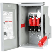 INTERRUPTOR DE SEGURIDAD HNF361R, 600VCA, 3 POLOS, 30 AMP, SIN PORTAFUSIBLES, NEMA 3R.