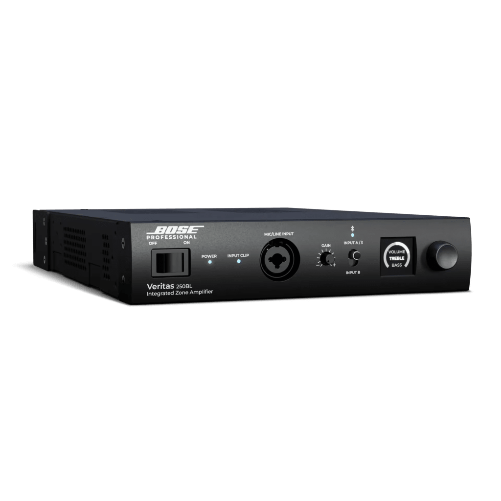 AMPLIFICADOR MEZCLADOR VERITAS | 2X50W A 4O | BLUETOOTH | DSP | 4 ENTRADAS | BAJA IMPEDANCIA-Audio residencial/Comercial-BOSE PROFESSIONAL-Bsai Seguridad & Controles