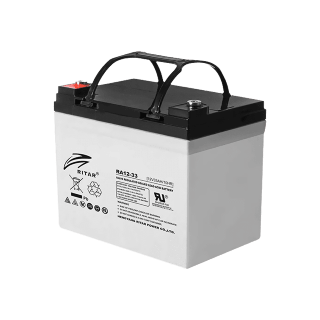 BATERÍA 12 VCC / 33 AH / TECNOLOGÍA AGM-VRLA / PARA UPS TRIFÁSICO CYBERPOWER