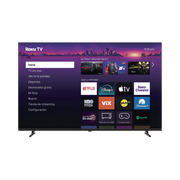 SMARTTV QLED 32 PULGADAS / RESOLUCIÓN 1366 × 768 / 3 PUERTOS HDMI / WIFI INTEGRADO / SMART TV ROKU / VESA 100 × 100 MM