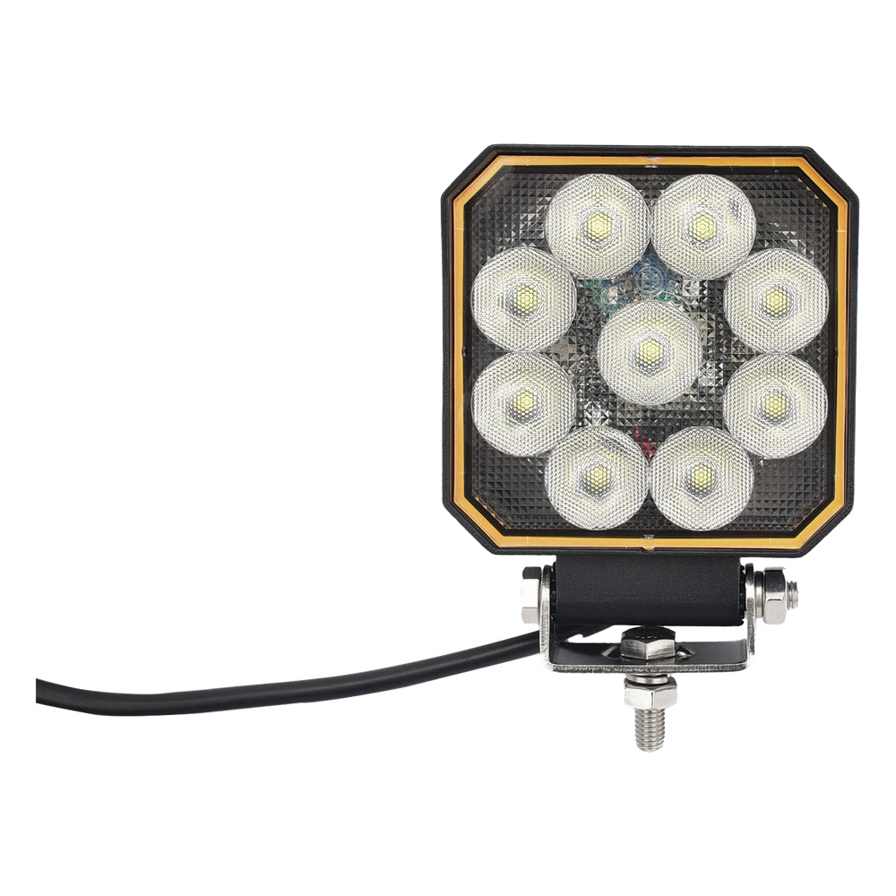 LUZ DE TRABAJO DE 9 LED BLUETOOTH, 1500 LUMENES, 12-24 VCD