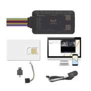 KIT DISPOSITIVO DE RASTREO VEHICULAR / CONECTIVIDAD LTE CAT1 Y LTE-M / BLE 5.0 / GNSS U-BLOX / CARCASA IP54 / BATERÍA INTERNA DE RESPALDO / DETECTA INTERFERENCIAS / INCLUYE SIM500MB2Y, EPCOMGPSCODE, RELAY Y BOTON SOS
