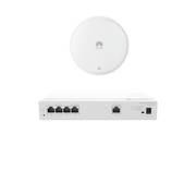 KIT DEMO DE ROUTER MULTI-SERVICIO / 1 PUERTO 10/100/1000 MBPS(WAN) / 4 PUERTOS 10/100/1000 MBPS(LAN) POE / 50W + PUNTO DE ACCESO WI-FI 7 / 3.5 GBPS / MU-MIMO 2X2 (2.4GH Y 5GHZ) / SMART ANTENNA MÁS COBERTURA / INSTALACIÓN EN TECHO Y PARED