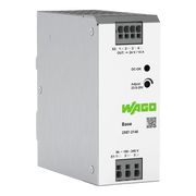 FUENTE DE ALIMENTACIÓN BASE / 24V DC 10A 240W / MONOFÁSICA 100-240V AC / PUSH-IN CAGE CLAMP® / SINCRONIZACIÓN PRIMARIA / AUTOENFRIAMIENTO / PARALELO Y SERIE / IP20 / CARRIL DIN