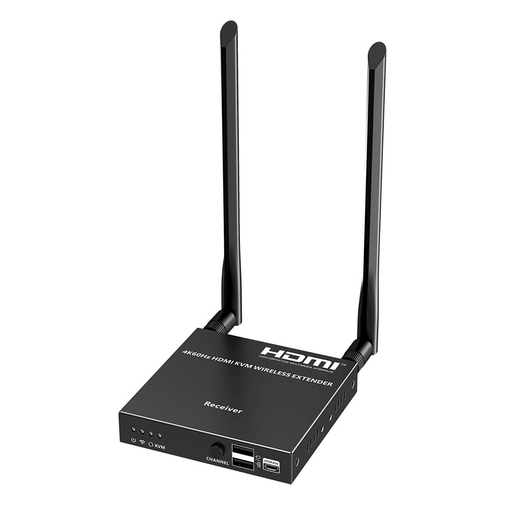EXTENSOR INALÁMBRICO | 4K@60HZ | TRANSMISIÓN HASTA 50M | SOLO RX | TRANSFERENCIA IR | EMPAREJAMIENTO SSID | COMPATIBLE TT699KVMV2.0