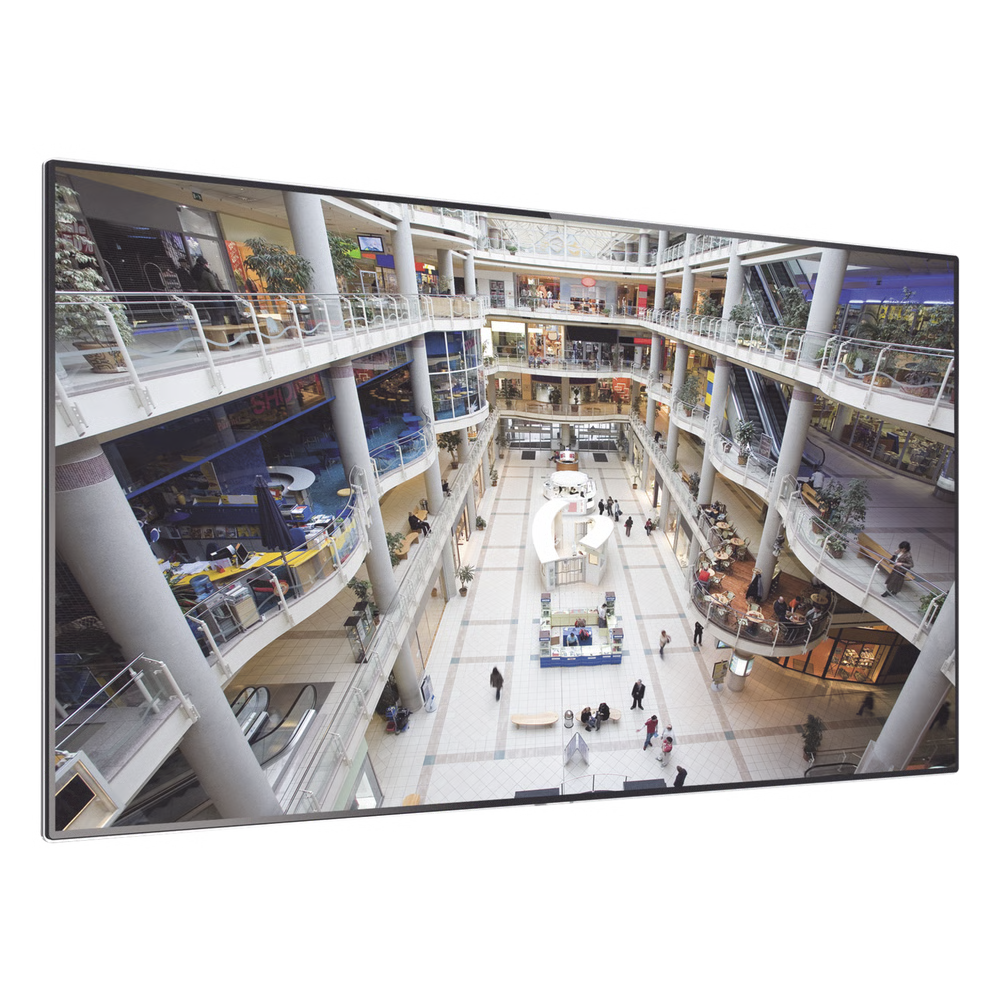 PANTALLA PROFESIONAL LCD DE 55" PARA VIDEO WALL, FULL HD (1080P), BISEL DELGADO DE 3.5MM, BRILLO 500 CD