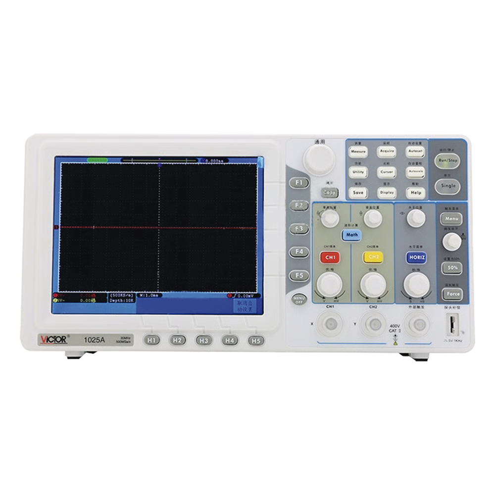 OSCILOSCOPIO ANÁLOGO TENMA COMPACTO DE MESA, 2 CANALES, 30 MHZ.