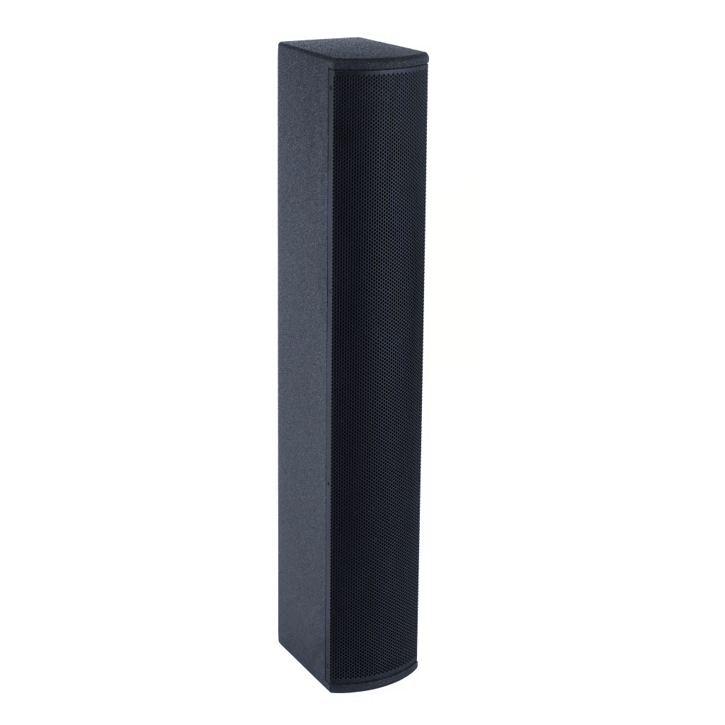 ALTAVOZ TIPO COLUMNA | 300W POTENCIA RMS | 8 UNIDADES DE 3IN | 120 DB SPL | 4 OHM | 70HZ-20KHZ RESPUESTA | 95 DB SENSIBILIDAD | 110°X100° COBERTURA