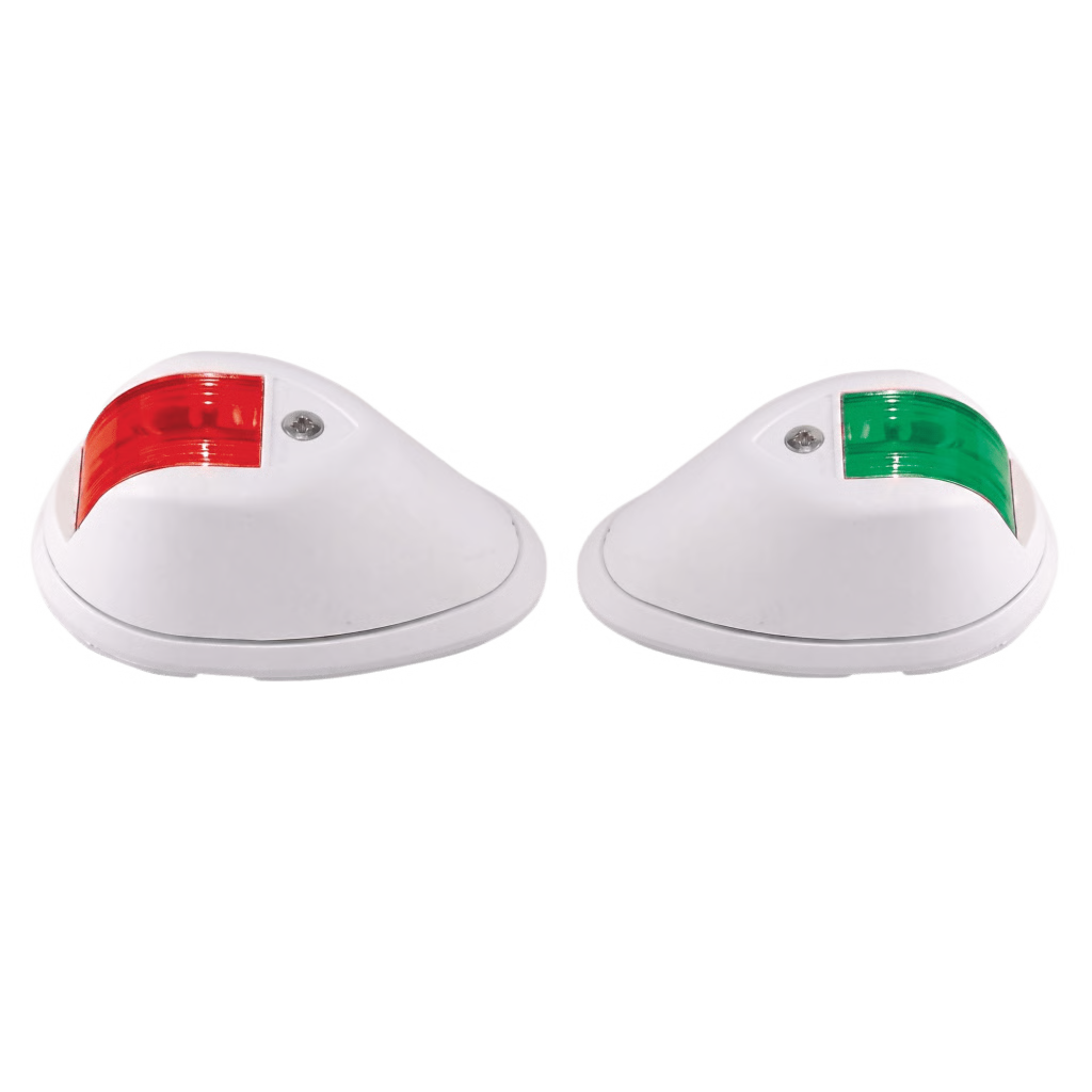 LED NAVEGACIÓN USCG 2 MILLAS NÁUTICAS (2 NM) / CERTIFICADO USCG / PARA EMBARCACIONES A MOTOR < 20 M (65.6 FT) / MATERIAL BRONCE O POLÍMERO / 12V LED 4.8W / BAJO CALOR Y LARGA VIDA