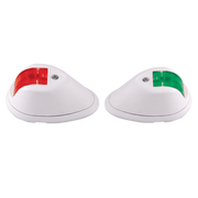 LED NAVEGACIÓN USCG 2 MILLAS NÁUTICAS (2 NM) / CERTIFICADO USCG / PARA EMBARCACIONES A MOTOR < 20 M (65.6 FT) / MATERIAL BRONCE O POLÍMERO / 12V LED 4.8W / BAJO CALOR Y LARGA VIDA