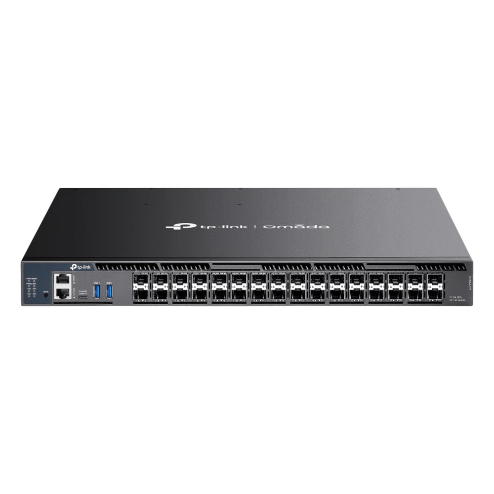 SWITCH OMADA L3 SDN ADMINISTRABLE / 48 PUERTOS GIGABIT Y 6 PUERTOS SFP+ / FUNCIONES RIP, VRRP, SERVIDOR DHCP / ADMINISTRACIÓN CENTRALIZADA OMADA / FUENTE REDUNDANTE
