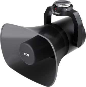 ALTAVOZ DE LARGO ALCANCE PARA DRONES, 130 DB DE PRESIÓN SONORA, ALCANCE 700 M, LUZ DE ADVERTENCIA MULTICOLOR, COMPATIBLE CON DJI MATRICE M300/M350/M400, TRANSMISIÓN EN VIVO, REPRODUCCIÓN GRABADA