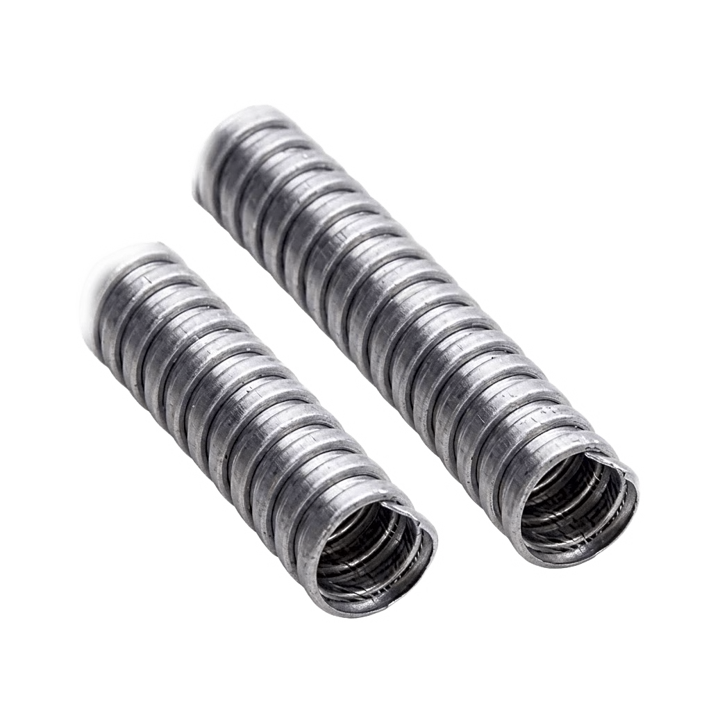 TUBO FLEXIBLE DE 3/4" (19MM) EN ACERO GALVANIZADO / ROLLO CON 20 M.