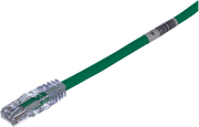 CABLE DE PARCHEO TX6, UTP CAT6, 24 AWG, CM, COLOR VERDE, 3.05 METROS (10 PIES)