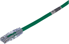 Cable de parcheo UTP CAT6 / 24 AWG / CM / 3.05 M (10 pies) / verde - PANDUIT
