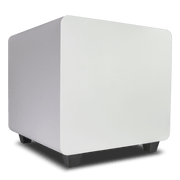 SUBWOOFER ACTIVO DE 10IN | DISEÑO DOWN-FIRING | 300W RMS | RECINTO SELLADO | ACABADO BLANCO