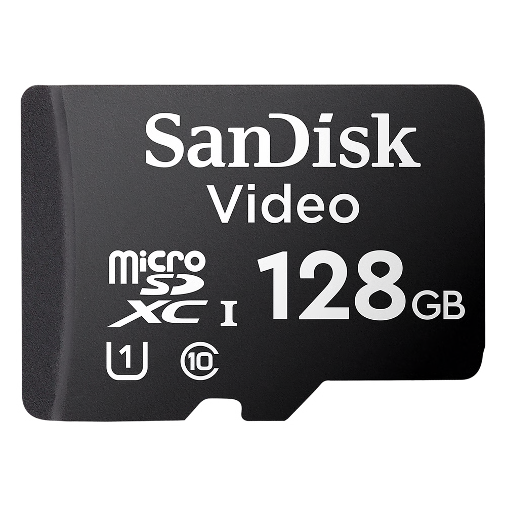 MEMORIA MICROSD SANDISK 128GB / ALTA RESISTENCIA / VIDEOVIGILANCIA / CLASE 10