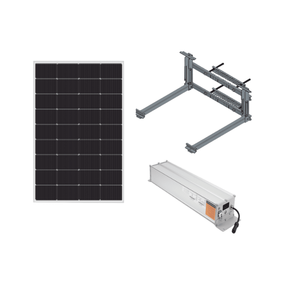 KIT SOLAR PARA ALIMENTAR HASTA 30W, SALIDA 12/24 VCC, PARA ALIMENTAR CAMARAS PTZ Y ENLACES PUNTO A PUNTO, PANEL SOLAR 180W, BATERIA LITIO 1280 WH-Energía Solar-EPCOM INDUSTRIAL-Bsai Seguridad & Controles