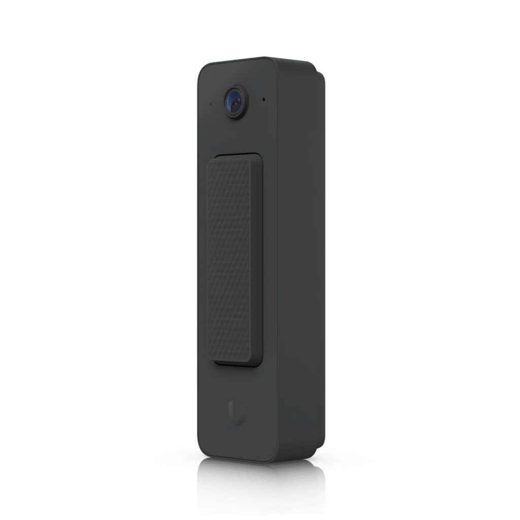 UVC DOORBELL LITE  VIDEOPORTERO COMPACTO 5 MP POE CON VISIÓN NOCTURNA IR, AUDIO BIDIRECCIONAL Y DISEÑO RESISTENTE AL CLIMA, COLOR NEGRO