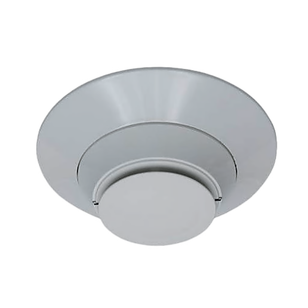 DETECTOR DE HUMO FOTOELÉCTRICO DIRECCIONABLE / 15-32 VCC / CÁMARA ÓPTICA DE ALTA SENSIBILIDAD / COMPATIBLE FIRE-LITE, SILENT KNIGHT Y FARENHYT / BASE INCLUIDA / BLANCO