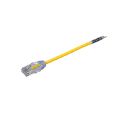 CABLE DE PARCHEO TX6, UTP CAT6, DIAMETRO REDUCIDO (28AWG), COLOR AMARILLO, 4.57 METROS (15 PIES)