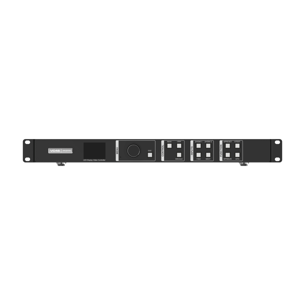 CONTROLADOR TODO EN UNO VC4S / ENTRADA 3G-SDI / 4 PUERTOS ETHERNET / 2.6 MP / MÁXIMO 3840X3840 / HDMI 1.3