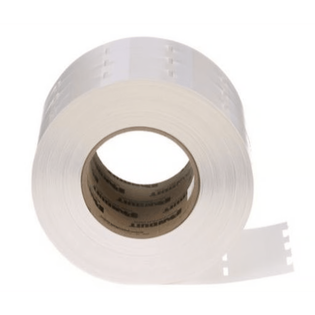 ETIQUETA TERMORRETRACTIL DE TRANSFERENCIA TERMICA DE CALIDAD MILITAR, PARA CABLE 16-10 AWG, 500 UNIDADES