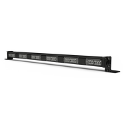 BARRA DIRECTORA DE TRAFICO DE 6 MODULOS CON 8 LED, 48 LED, AMBAR, 29 PULGADAS, CONEXIÓN POR CABLEADO