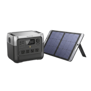 KIT DE ENERGÍA PORTÁTIL / ESTACIÓN 768 WH / SALIDA AC 800 W (1600 W X-BOOST) / PANEL SOLAR 200 W / BATERÍA LIFEPO4 / IP67