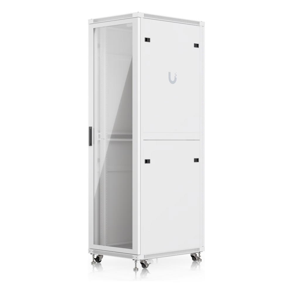 UACC RACK CABINET 42U (600 × 800 MM) – GABINETE DE PISO TOTALMENTE ENSAMBLADO CON VENTILADORES INTEGRADOS, PANELES REMOVIBLES, RUEDAS CON SEGURO Y PUERTA FRONTAL DE VIDRIO TEMPLADO