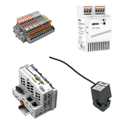SISTEMA DE MEDICIÓN Y CONTROL DE ENERGÍA TRIFÁSICA / 690 VAC / TRANSFORMADORES DE CORRIENTE 150 A / CONTROLADOR PFC100 / ETHERNET / FUENTE CONMUTADA 24VDC / MÓDULO DE CONMUTACIÓN 16A
