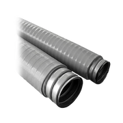 TUBO FLEXIBLE TIPO LIQUIDTIGHT DE 1" (25 MM) / ACERO + PVC / ROLLO DE 20 METROS.
