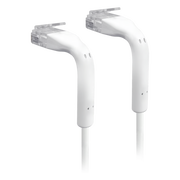 UNIFI PATCH CABLE CAT6 ULTRADELGADO GBE CON BOTAS FLEXIBLES, COLOR BLANCO, 1 METRO (3.28 PIES)