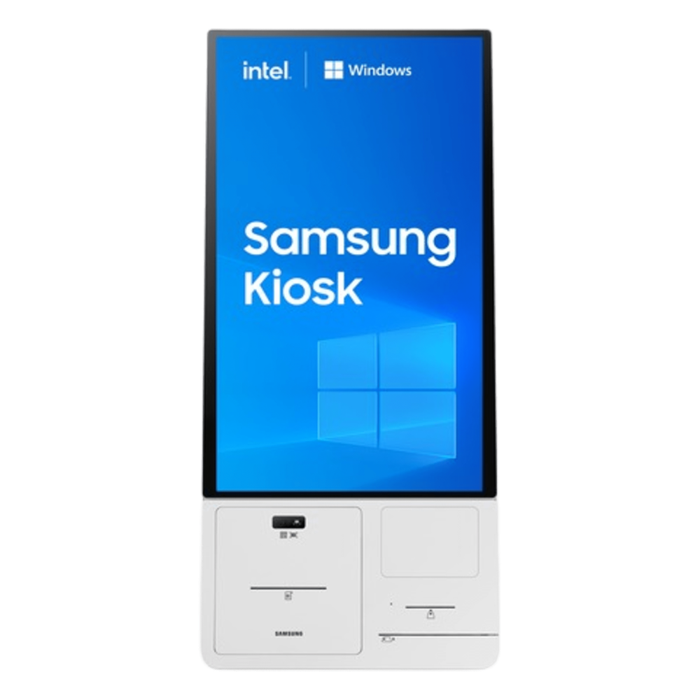 KIOSCO INTERACTIVO / 24" FULL HD / TOUCH ANTIBACTERIAL / WINDOWS IOT / INTEL CORE I3 / WI-FI / DOCKABLE CON IMPRESORA TÉRMICA [KM24C-KIT]