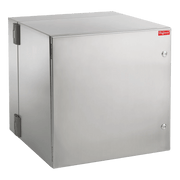 GABINETE INDUSTRIAL PROTEK DE PUERTA SÓLIDA, PROTECCIÓN NEMA TIPO 4/4X/12, ABATIBLE, FABRICADO EN ACERO INOXIDABLE SS304, 12 UR, COLOR GRIS CLARO-Racks y Gabinetes-HOFFMAN-Bsai Seguridad & Controles