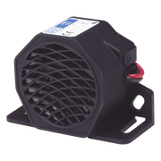 ALARMA DE REVERSA VEHICULAR, 107 DBA, 12-24 VDC