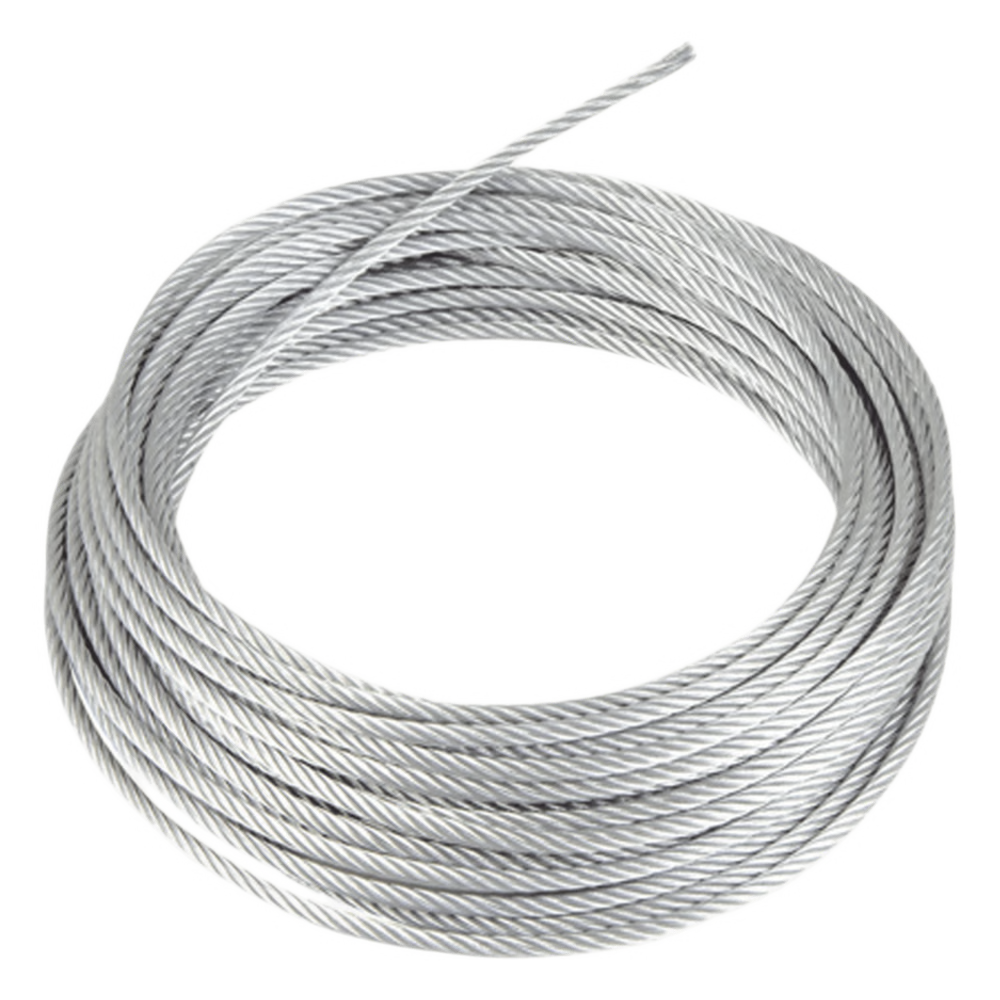 ROLLO O CARRETE DE 200 METROS DE RETENIDA DE 1/8" DE ALTA RESISTENCIA, GALVANIZADO CLASE A.