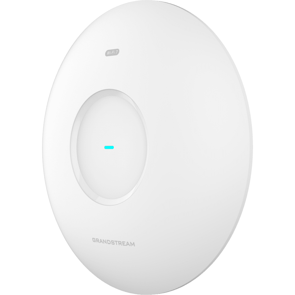 PUNTO DE ACCESO WI-FI 7 / TRIPLE BANDA BE11000 / MU-MIMO 2X2:2 / 384 CLIENTES SIMULTÁNEOS / 2 PUERTOS 5G ETHERNET CON POE+ / COBERTURA HASTA 175 MTS / BLE 5.3 / GESTIÓN INTEGRADA Y EN LA NUBE-Redes WiFi-GRANDSTREAM-Bsai Seguridad & Controles