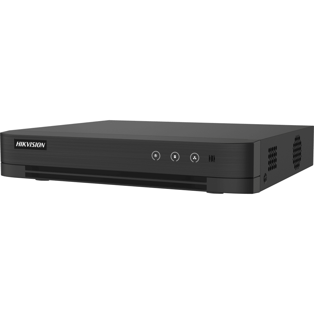 DVR 8 CANALES TURBOHD + 8 CANALES IP / 8 MEGAPIXEL (4K) / AUDIO POR COAXITRON / ACUSENSE / 1 BAHÍA DE DISCO DURO / SALIDA DE VIDEO EN FULL HD / H.265+-Cámaras y DVRs HD TurboHD / AHD / HD-TVI-HIKVISION-Bsai Seguridad & Controles