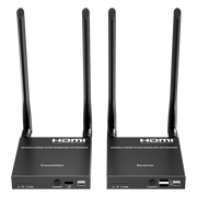 KIT EXTENSOR INALÁMBRICO | 4K@60HZ | TRANSMISIÓN HASTA 50M | TRANSFERENCIA IR | EMPAREJAMIENTO SSID