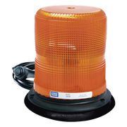 BALIZA LED COLOR ÁMBAR CON MONTAJE MAGNÉTICO DE SUCCIÓN DE 7" DE ALTURA