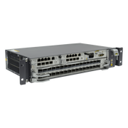 OLT GPON OPTIXACCESS CARRIER CLASS CON 1 TARJETA DE 16 PUERTOS GPON C++, 2 RANURAAS, 1 FUENTE DE ALIMENTACIÓN AC, 2 UR