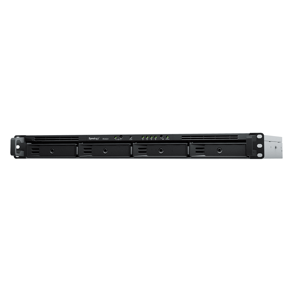 NAS RACKSTATION RS422+ | 4 BAHÍAS | 1U | AMD RYZEN R1600 | 2 GB DDR4 ECC | 570 MB/S LECTURA | 530 MB/S ESCRITURA | PUERTOS DUAL 1GBE | ACTUALIZACIÓN 10GBE | COMPATIBILIDAD RAID | SYNOLOGY DSM.-Servidores / Almacenamiento-SYNOLOGY-Bsai Seguridad & Controles